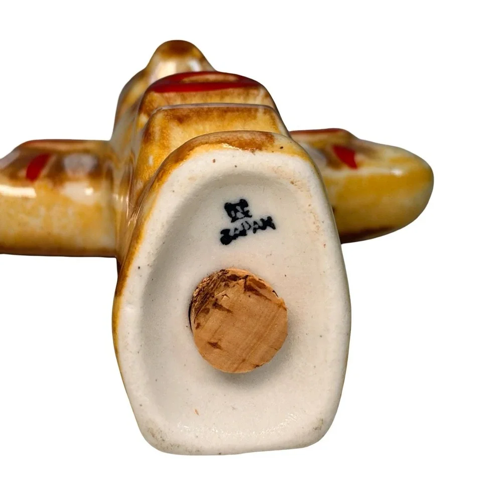 VTG Native American Chief Totem‎ Pole Salt Pepper Shakers Japan Souvenir Set